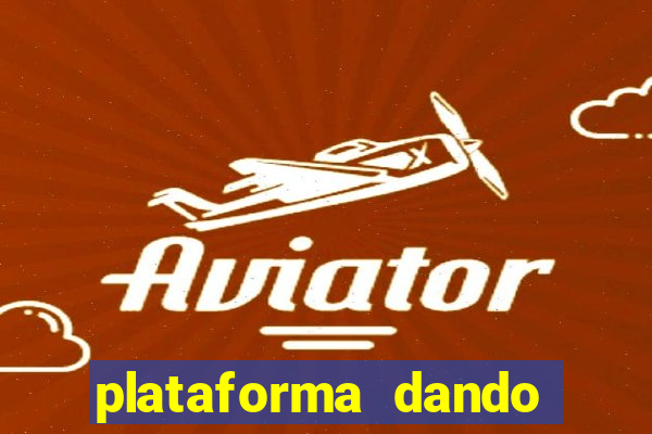 plataforma dando bonus de cadastro